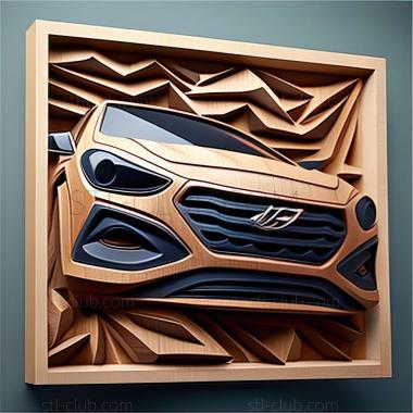 3D модель Hyundai i40 (STL)